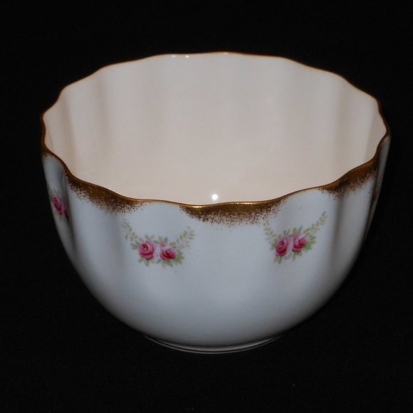 Open sugar bowl. Aynsley Portland fine bowl china - Picture 2 of 6